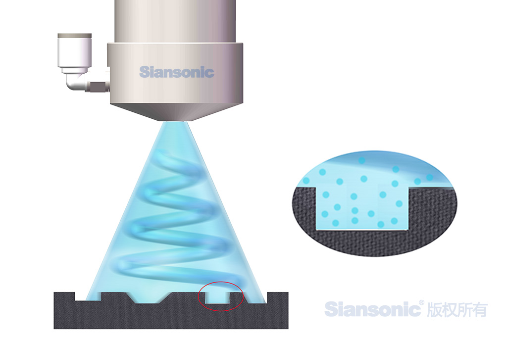 photoresist coating by ultrasonic spray